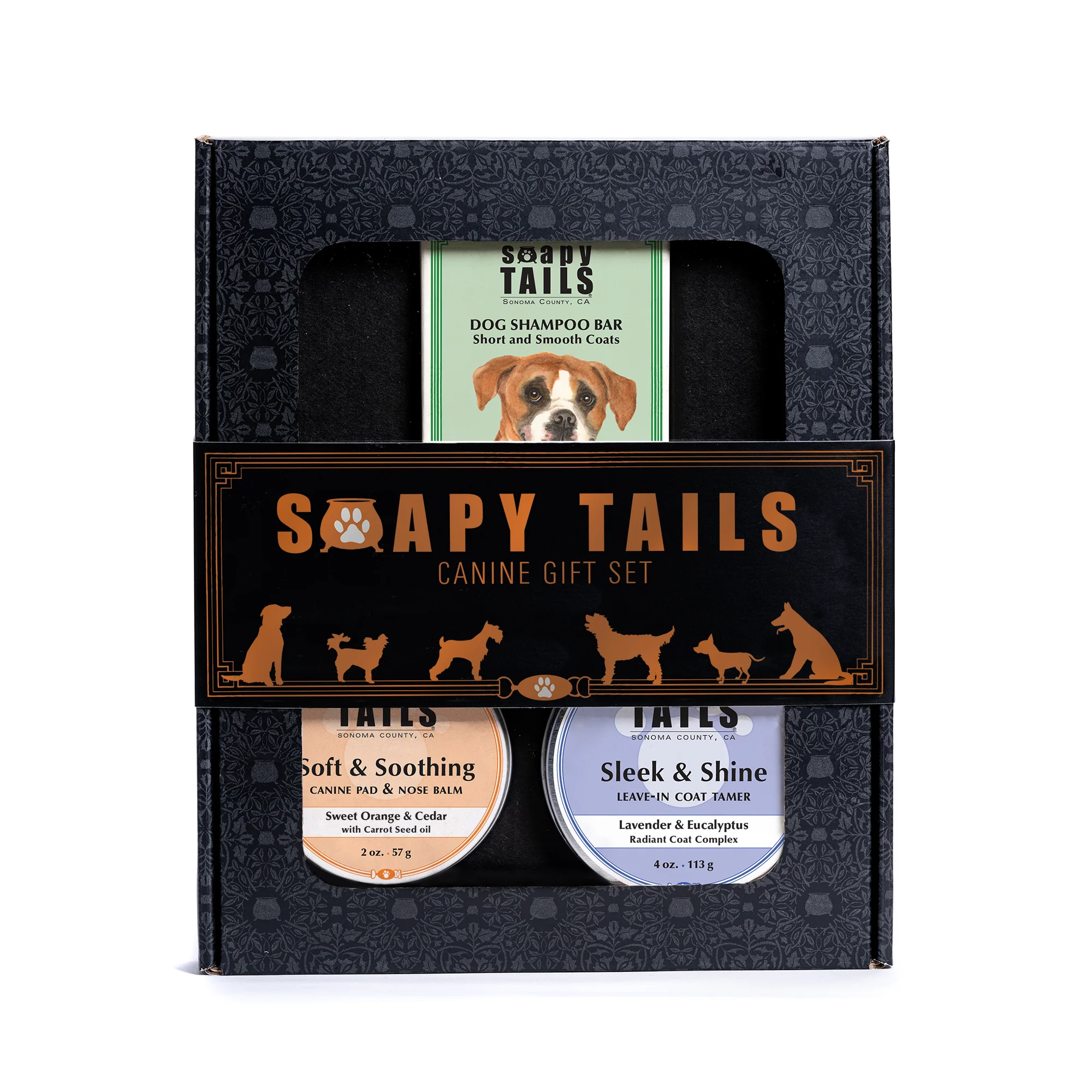 Soapy Tails Dog Boxed Gift Set Splash & Shine - Image 5